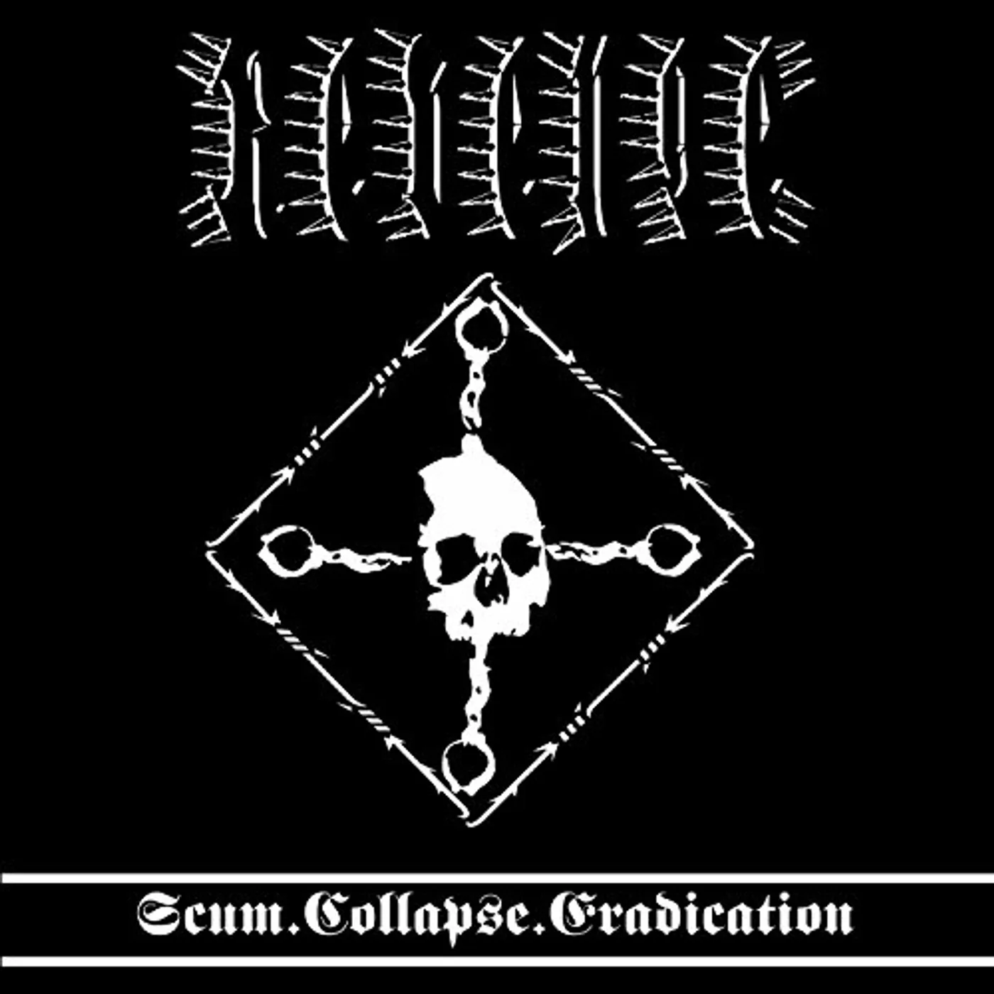 REVENGE SCUM COLLAPSE ERADICATION Vinyl Record