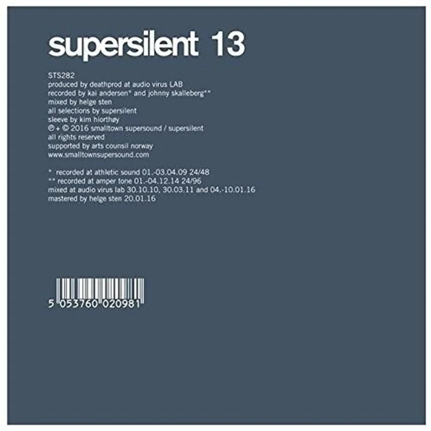 Supersilent 13 Vinyl Record