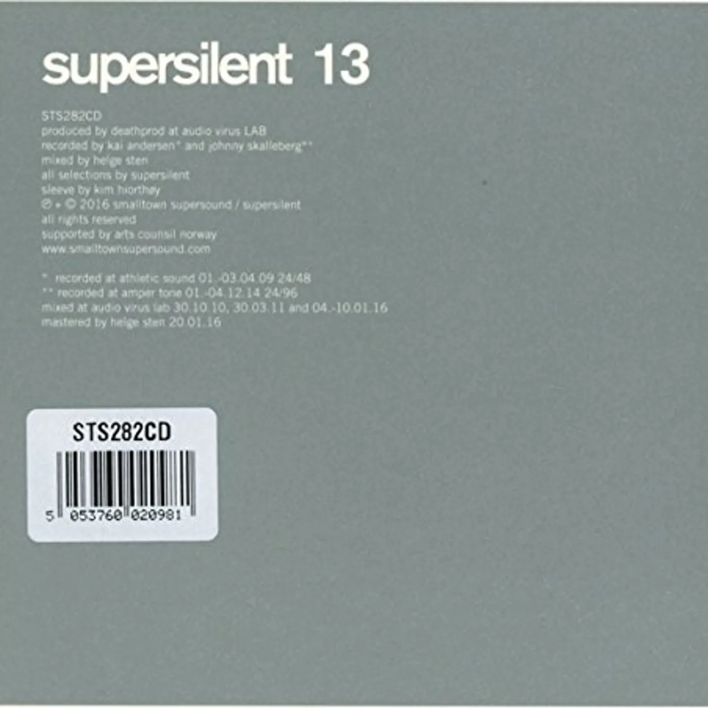 Supersilent 13 CD