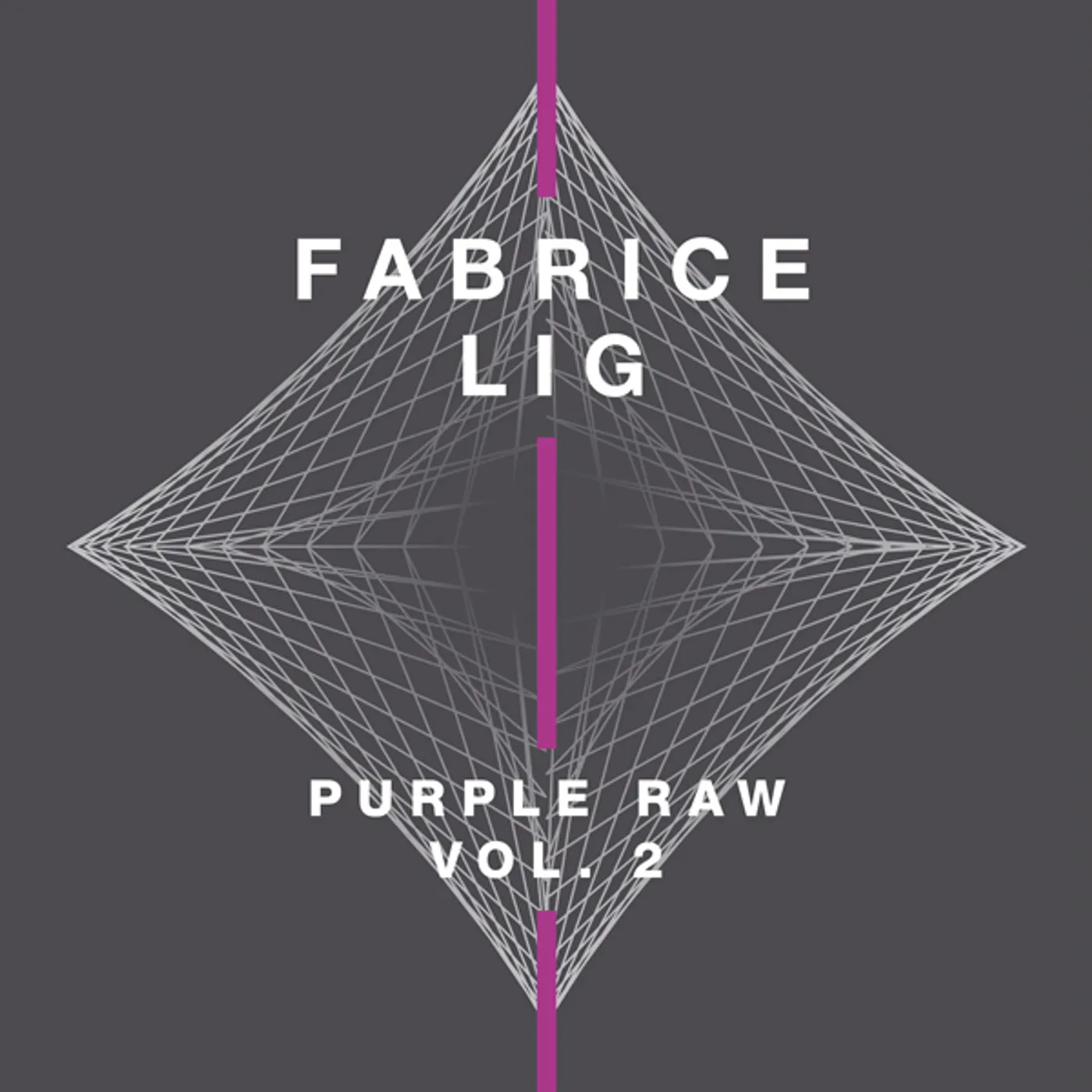 Fabrice Lig PURPLE RAW 2 Vinyl Record