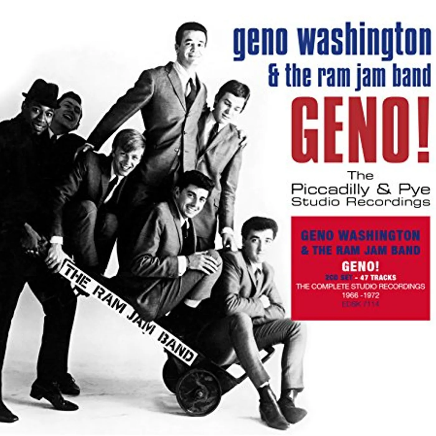 Geno Washington and the Ram Jam Band GENO! THE PICCADILLY & PYE STUDIO RECORDINGS CD