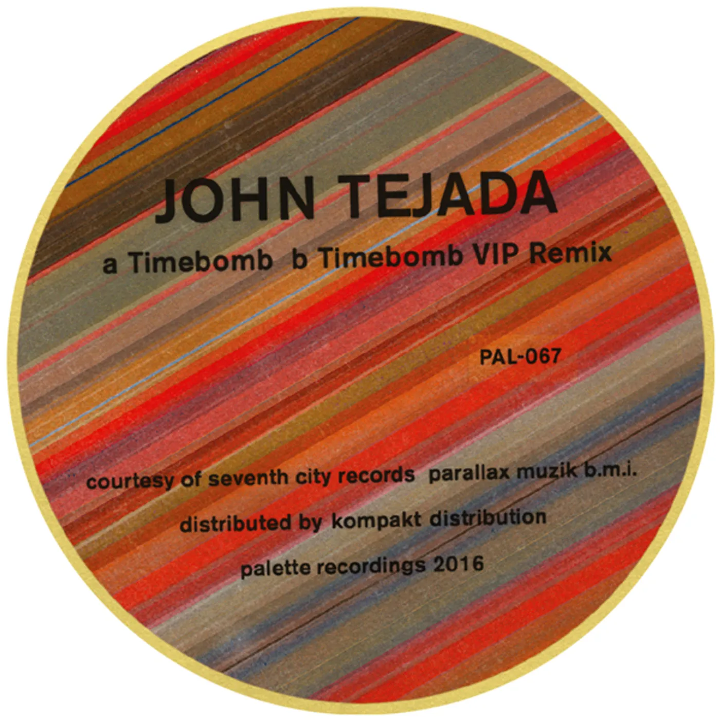John Tejada Timebomb Vinyl Record