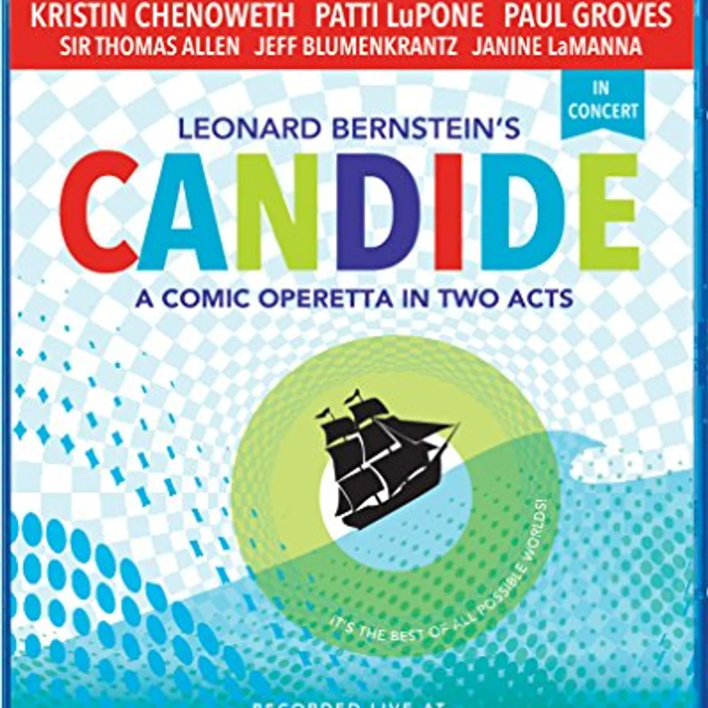 LEONARD BERNSTEIN'S CANDIDE IN CONCERT Blu-ray