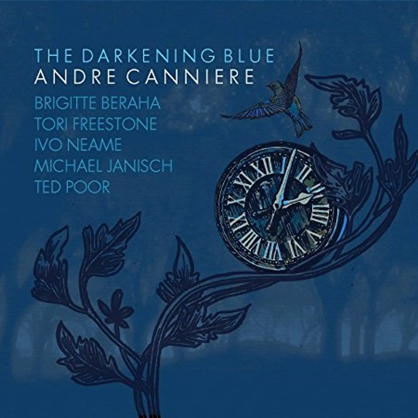 Andre Canniere DARKENING BLUE CD