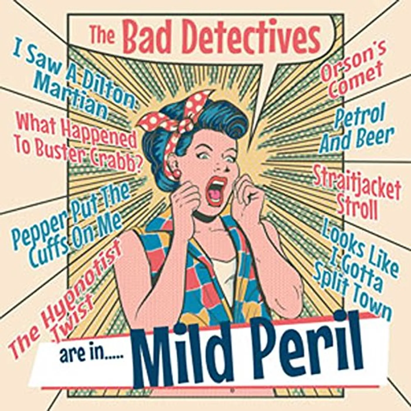Bad Detectives ARE IN MILD PERIL! (COLORED VINYL) Vinyl Record