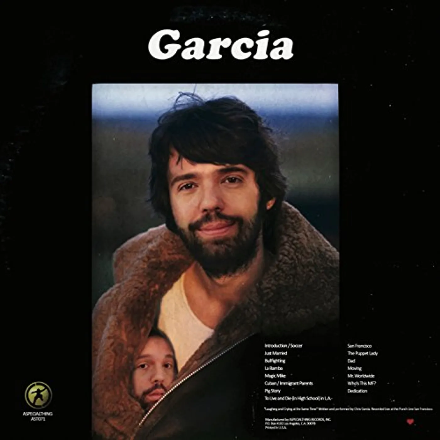 Chris Garcia Laughing and Crying at the Same Time Vinyl Record