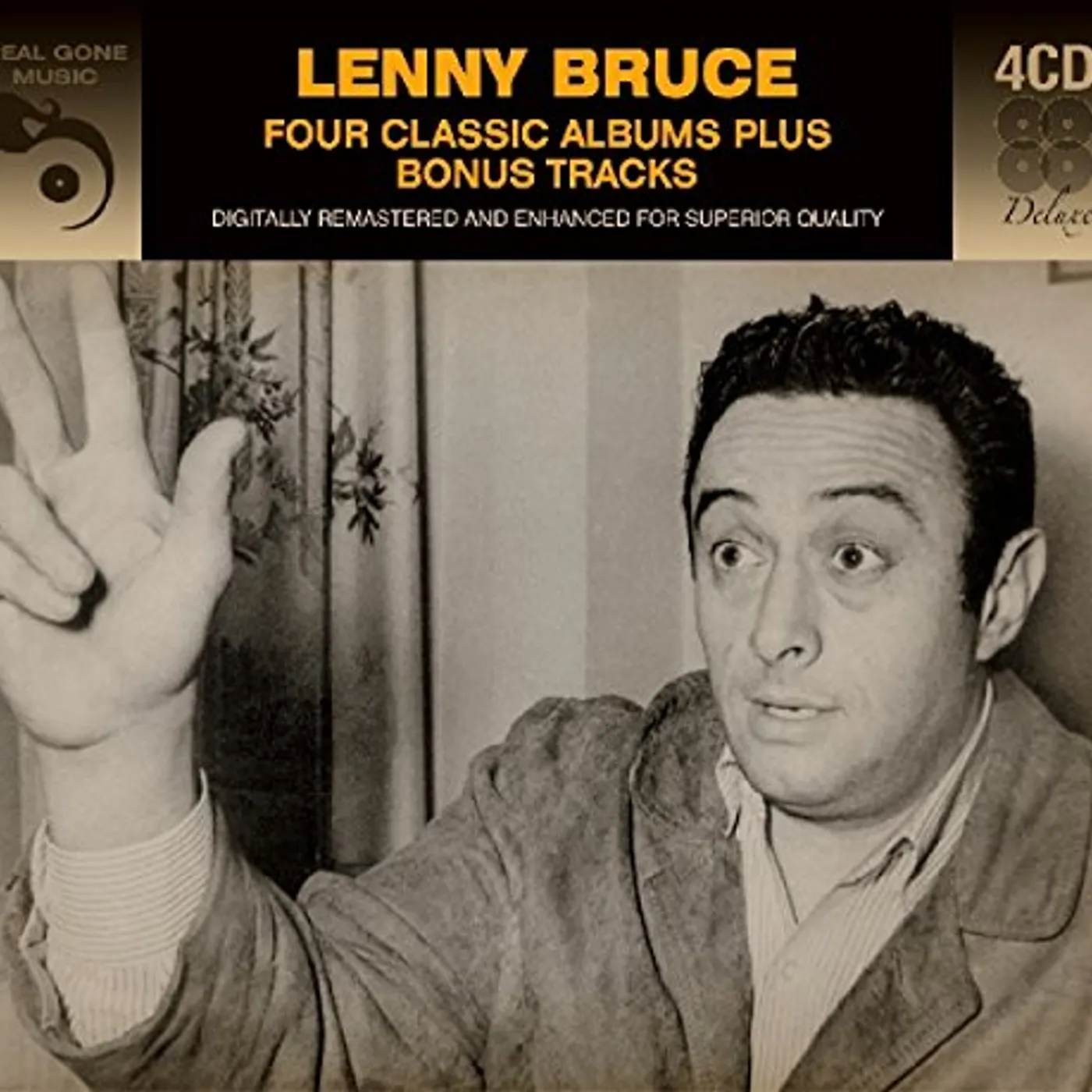 Lenny Bruce 4 CLASSIC ALBUMS PLUS BONUS TRACKS CD