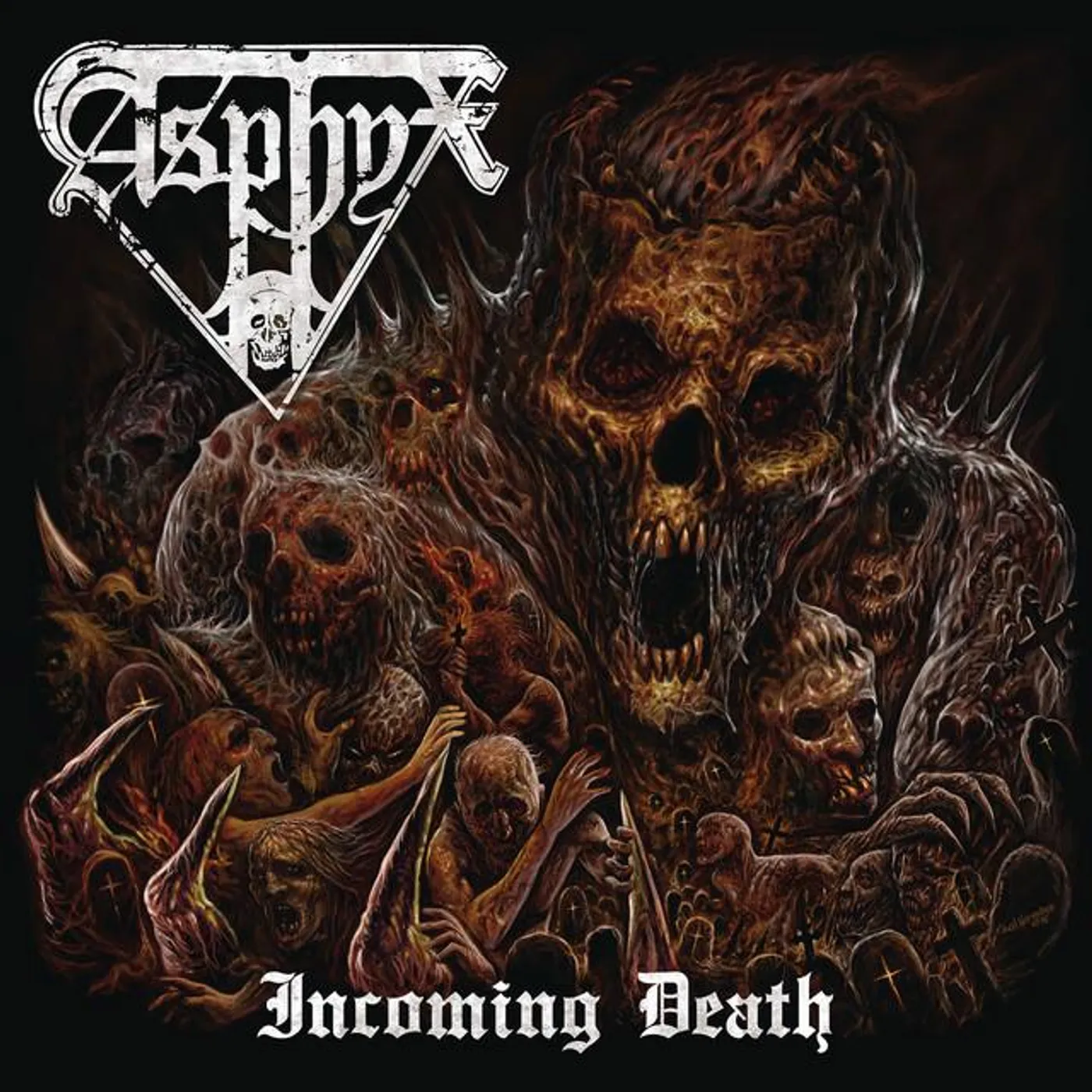 Asphyx INCOMING DEATH    (GER) Vinyl Record - Gatefold Sleeve, Picture Disc, Poster