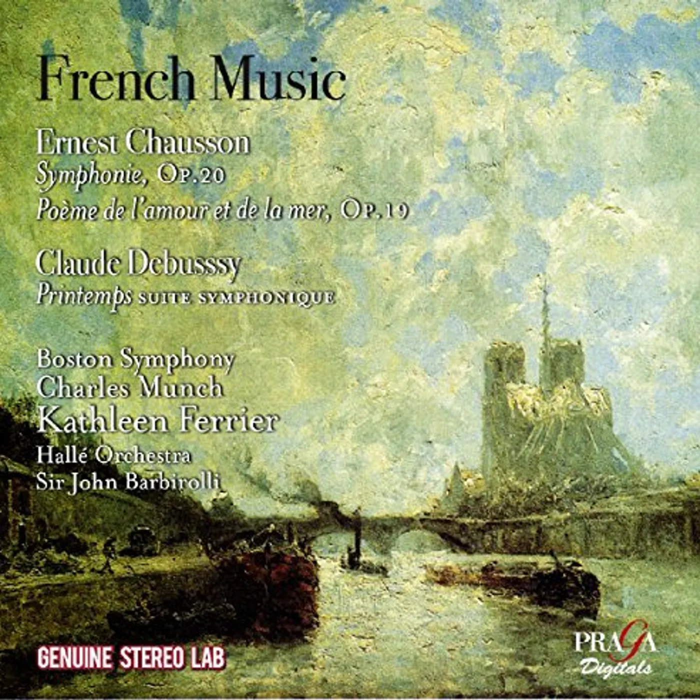 Kathleen Ferrier FRENCH MUSIC: WORKS BY CHAUSSON & DEBUSSY CD