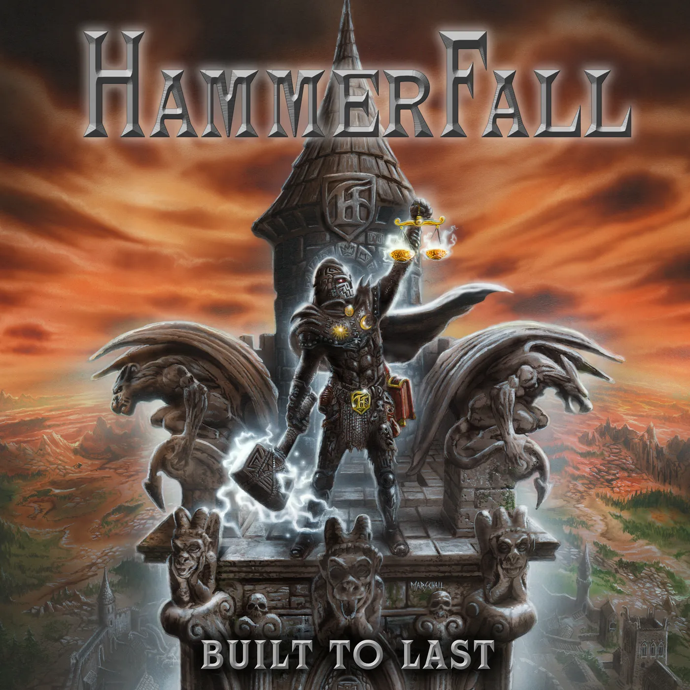 HammerFall BUILT TO LAST CD