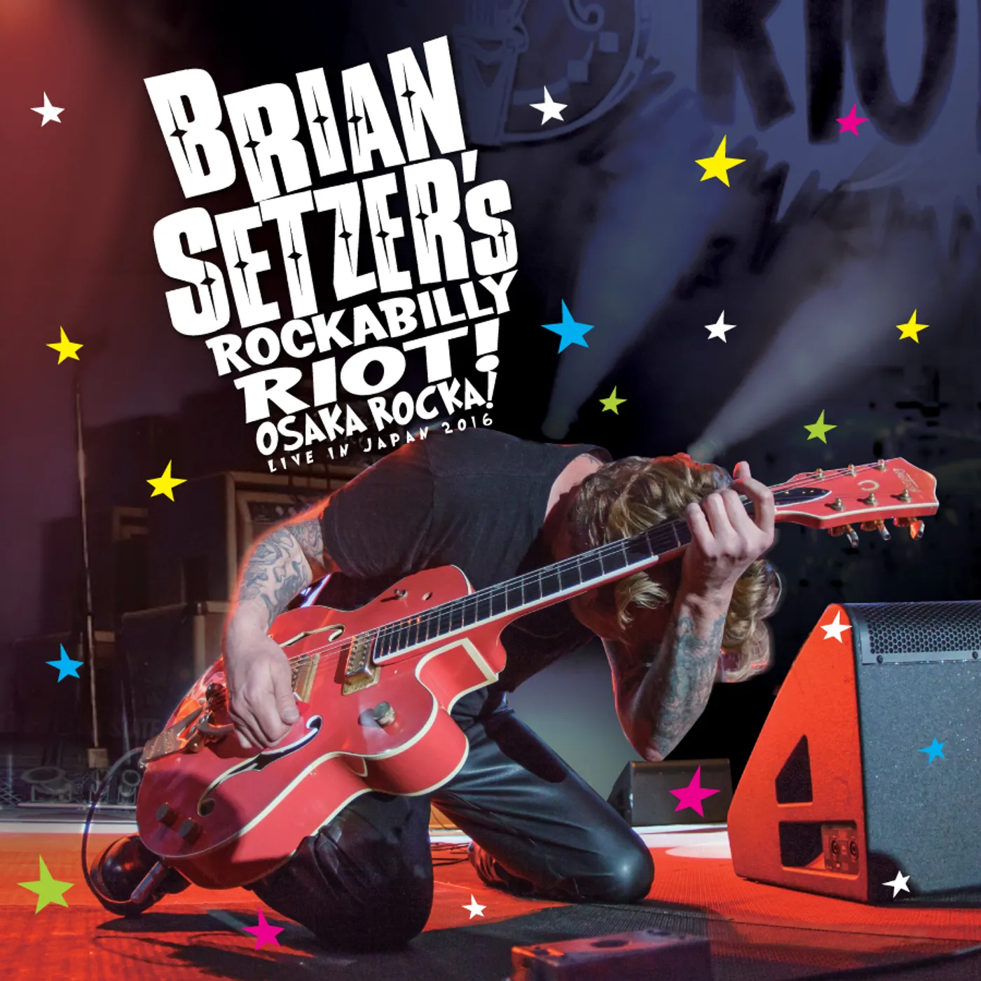 Brian Setzer ROCKABILLY RIOT: OSAKA ROCKA / LIVE IN JAPAN 2016 Blu-ray