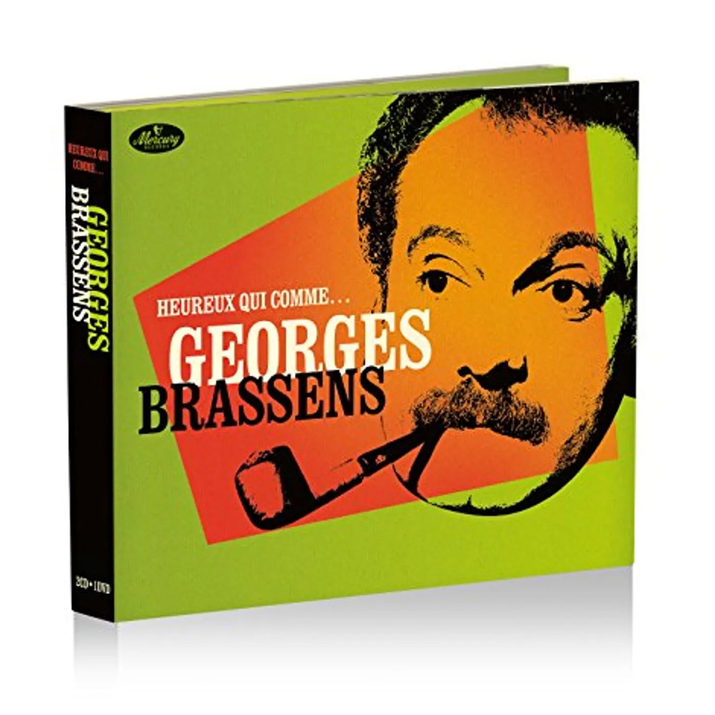 Georges Brassens HEUREUX QUI COMME CD