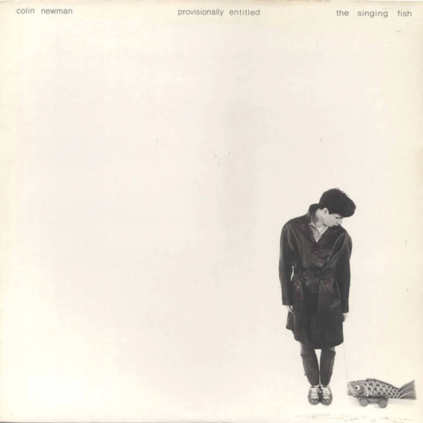 Colin Newman PROVISIONALLY ENTITLED Vinyl Record - UK Release