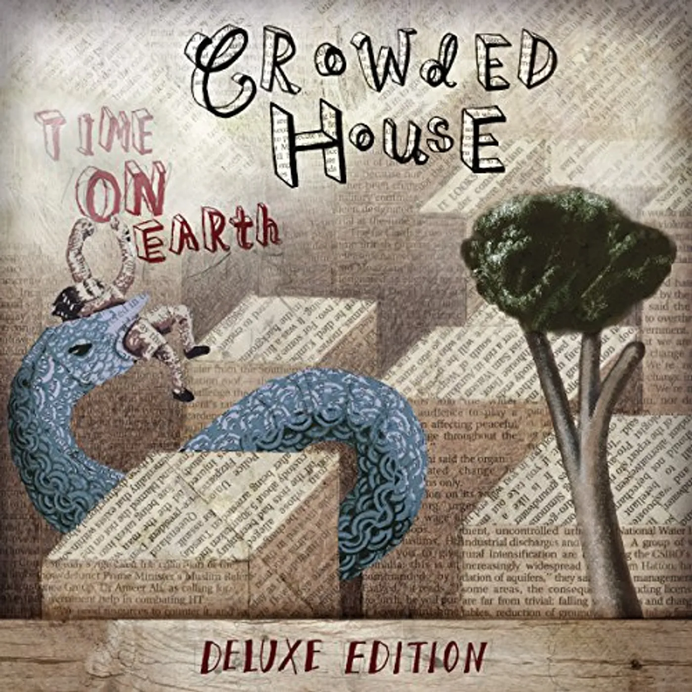 Crowded House TIME ON EARTH: DELUXE EDITION Vinyl Record - Deluxe Edition, UK Release