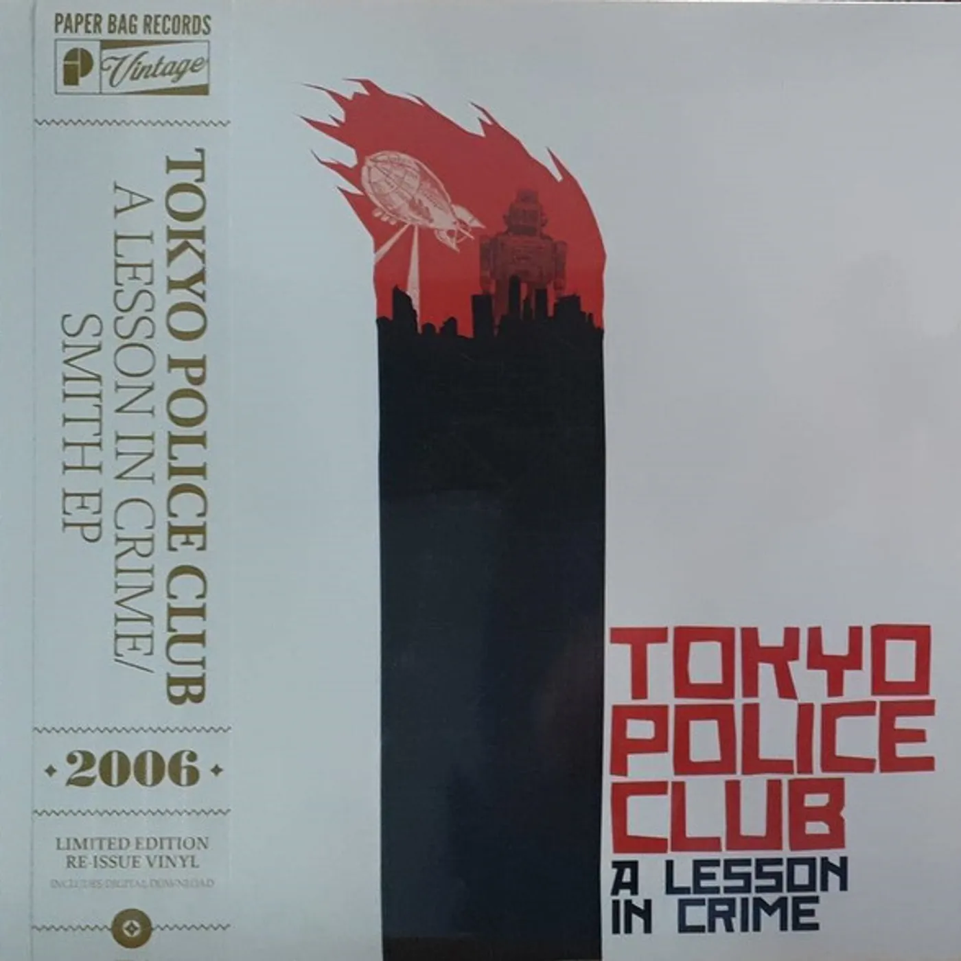 Tokyo Police Club LESSON IN CRIME / SMITH Vinyl Record