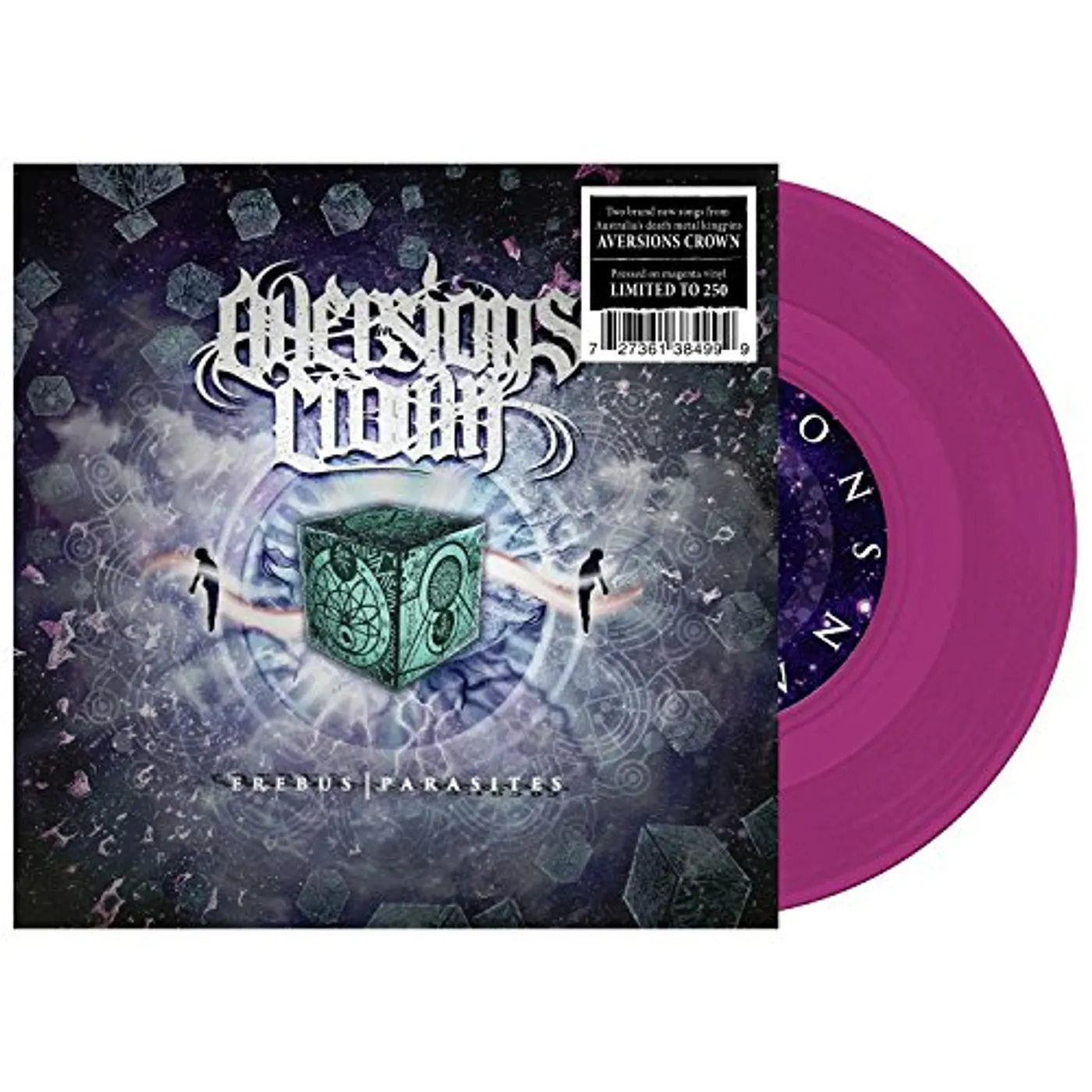 Aversions Crown EREBUS / PARASITES (MAGENTA) Vinyl Record