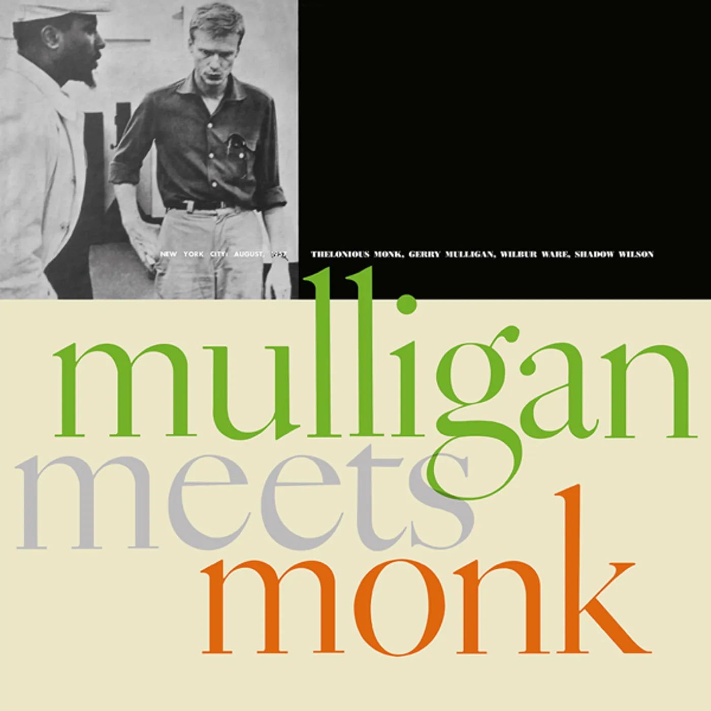 Thelonious Monk And Gerry Mulligan Mulligan Meets Monk Vinyl Record