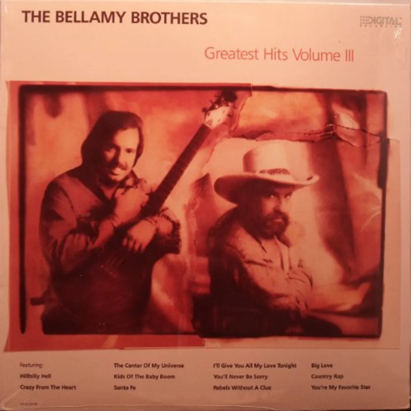 The Bellamy Brothers Greatest Hits Volume III Vinyl Record