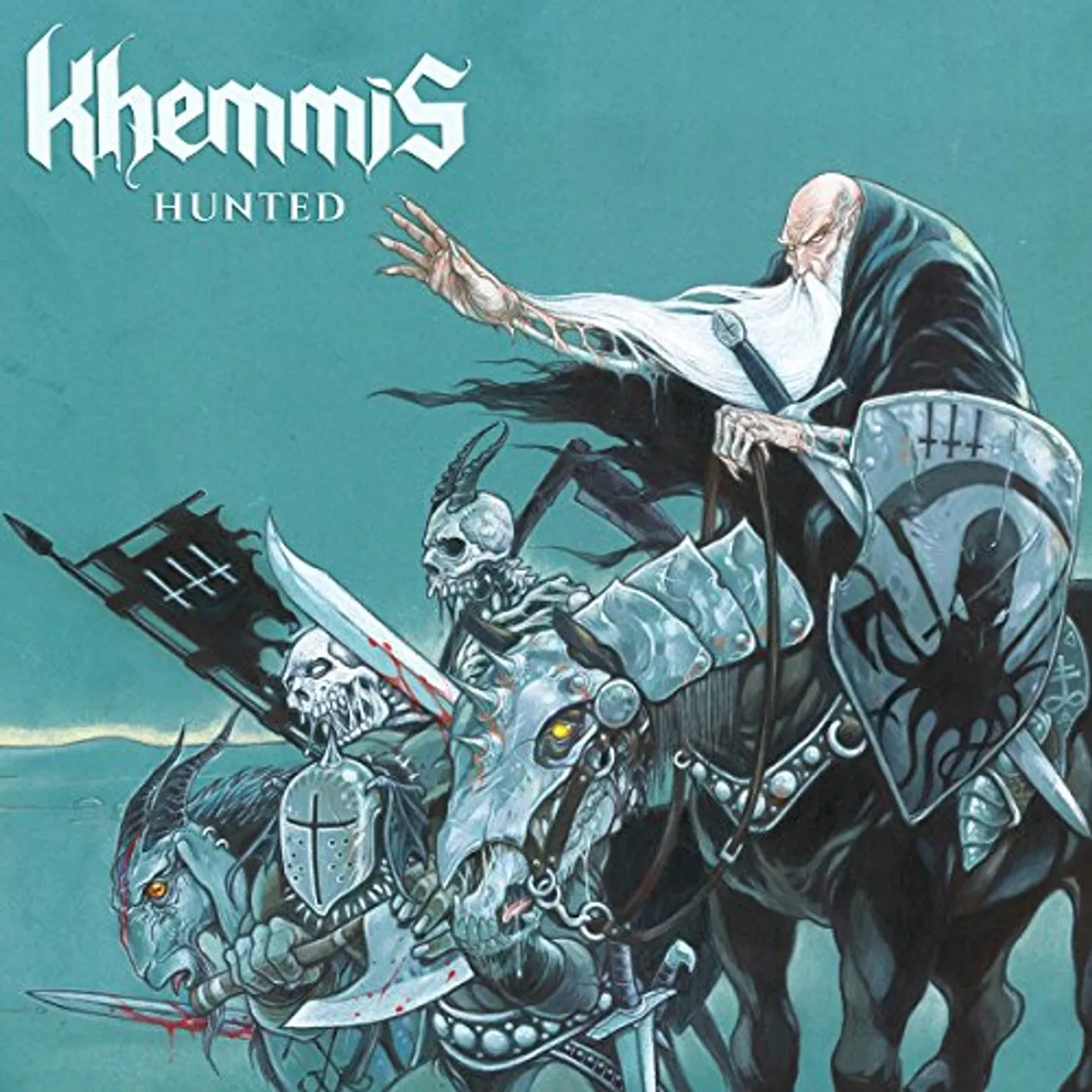 Khemmis HUNTED (SILVER VINYL) Vinyl Record