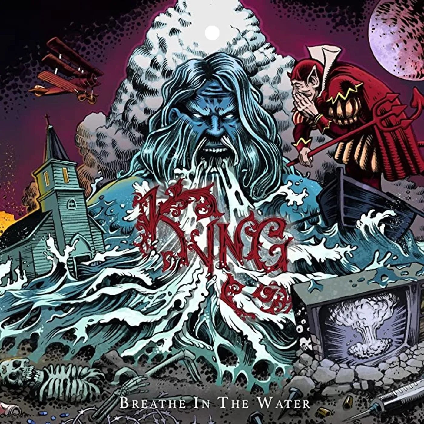 Kyng BREATHE IN THE WATER Vinyl Record - Canada Release