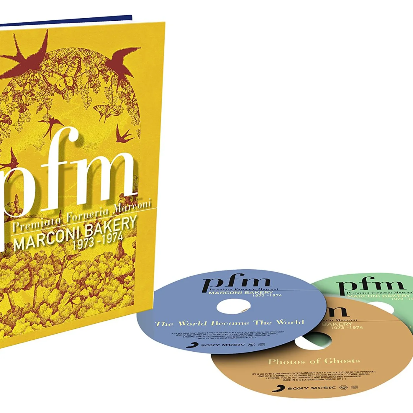 PFM MARCONI BAKERY 1973-1974 CD