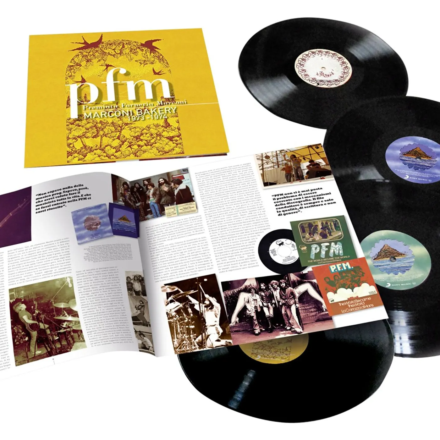 PFM MARCONI BAKERY 1973-1975 Vinyl Record