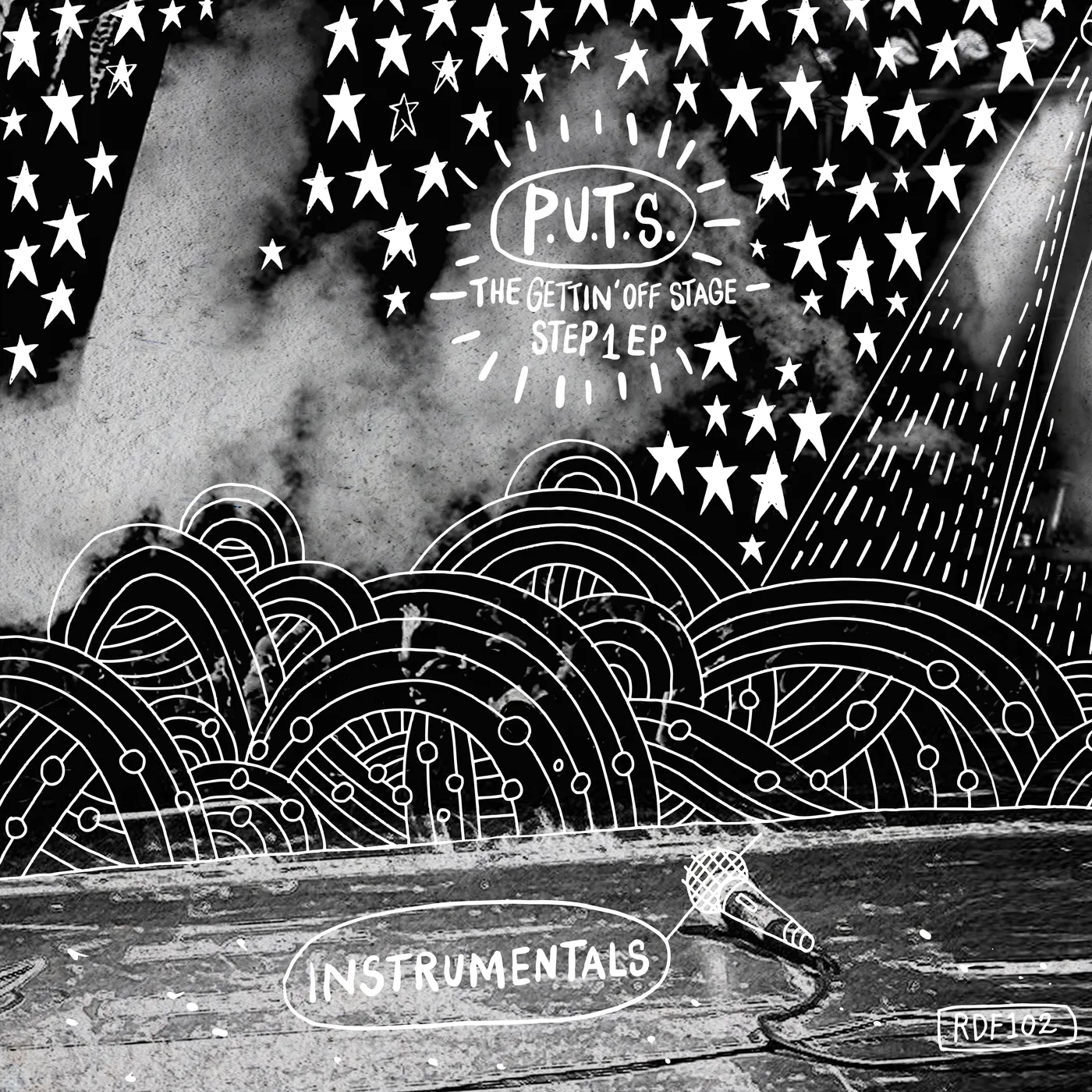 People Under The Stairs GETTIN' OFF STAGE STEP 1 INSTRUMENTALS Vinyl Record