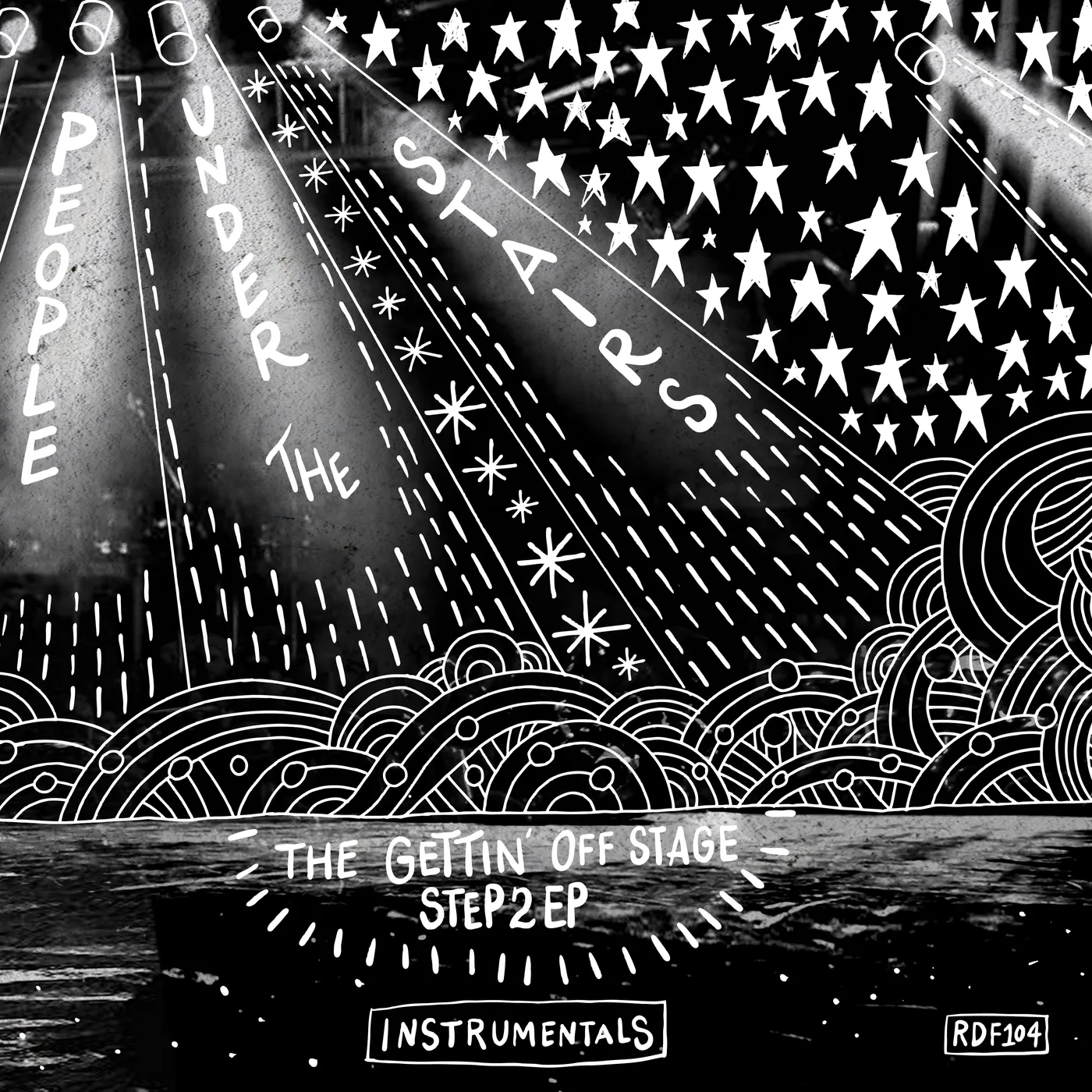 People Under The Stairs GETTIN' OFF STAGE STEP 2 INSTRUMENTALS Vinyl Record