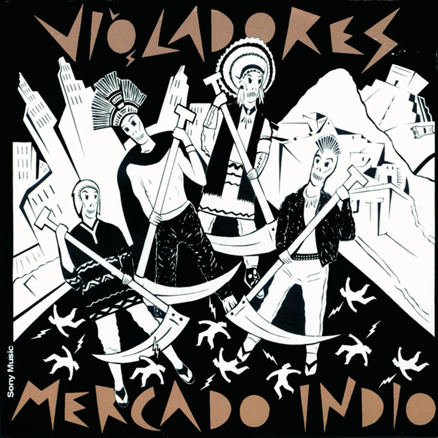 Los Violadores Mercado Indio Vinyl Record