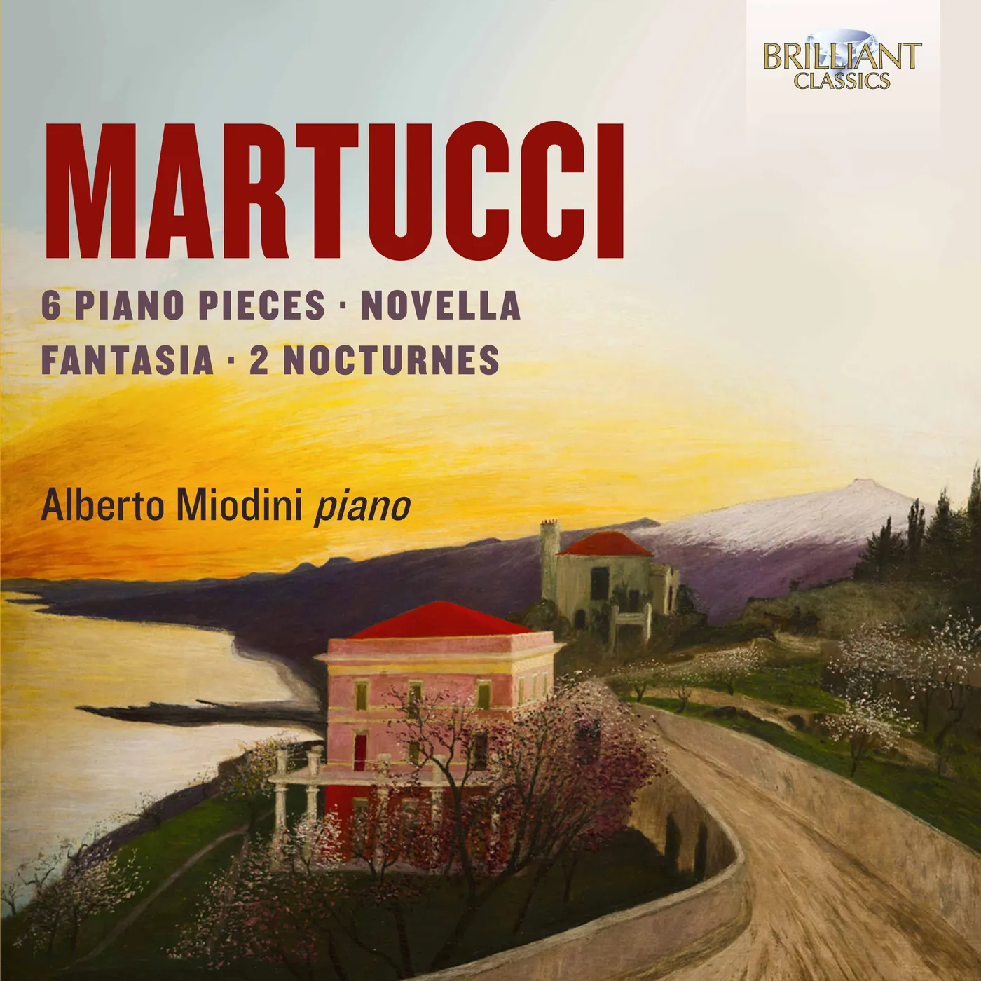 Alberto Miodini MARTUCCI: PIANO MUSIC CD