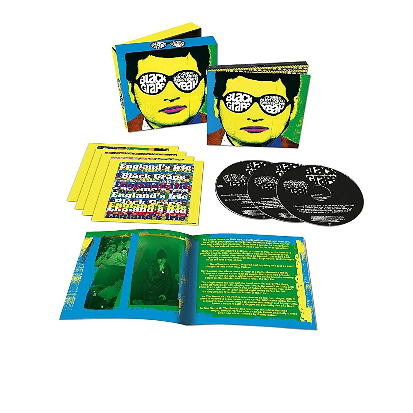 Black Grape IT'S GREAT WHEN YOU'RE STRAIGHT CD