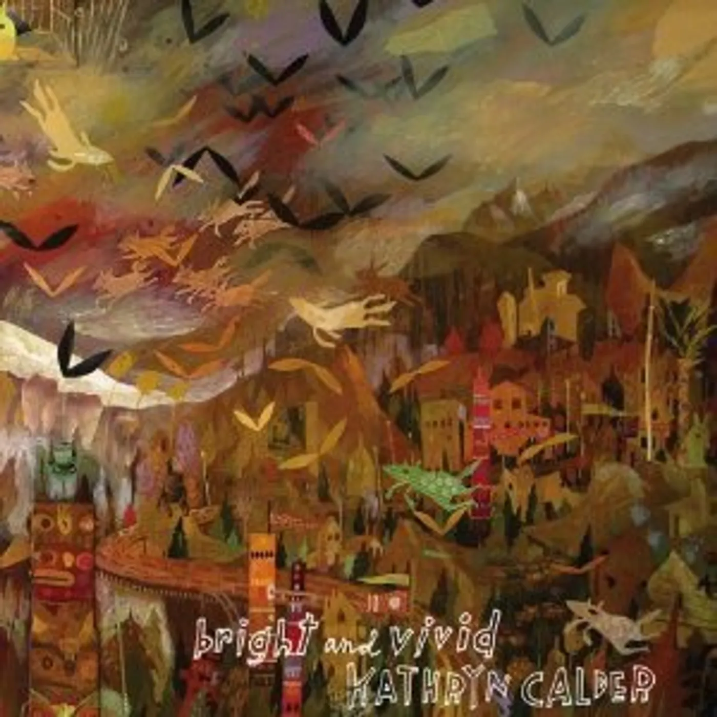 Kathryn Calder Bright & Vivid Vinyl Record