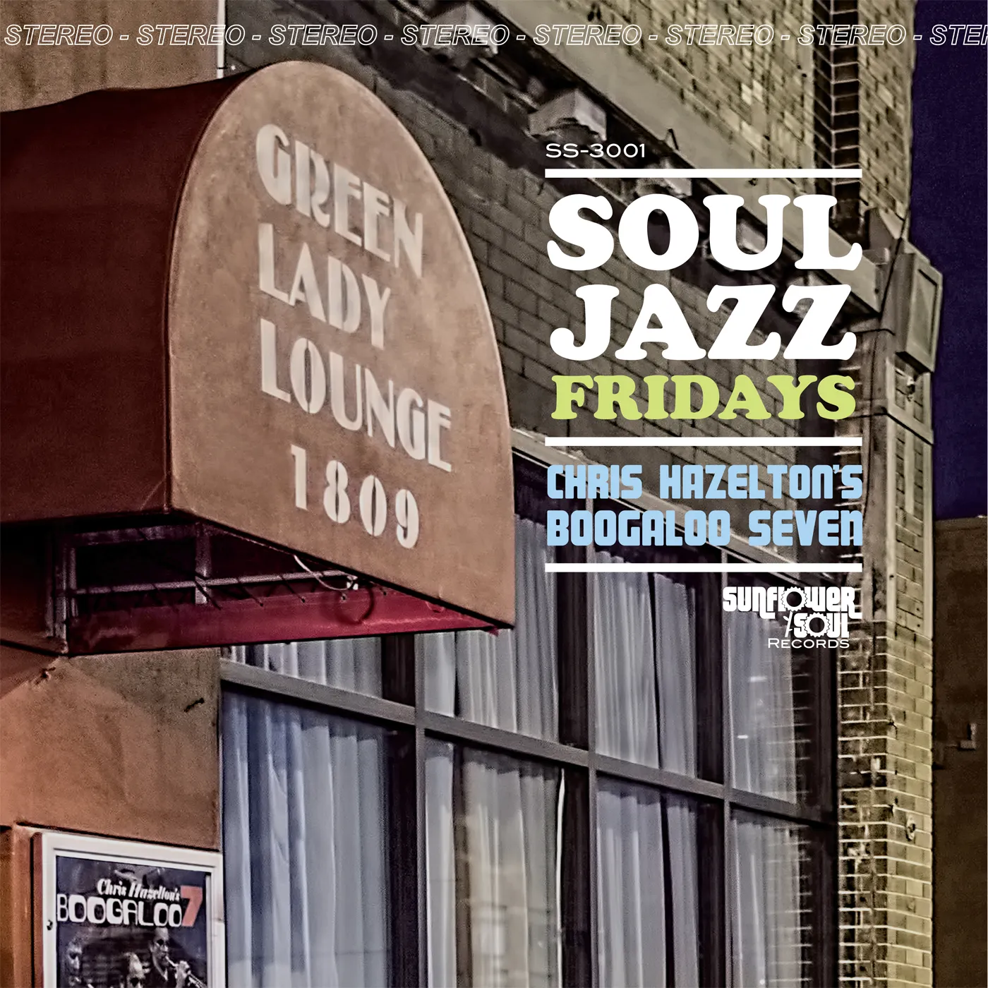 Chris Hazelton's Boogaloo 7 SOUL JAZZ FRIDAYS Vinyl Record