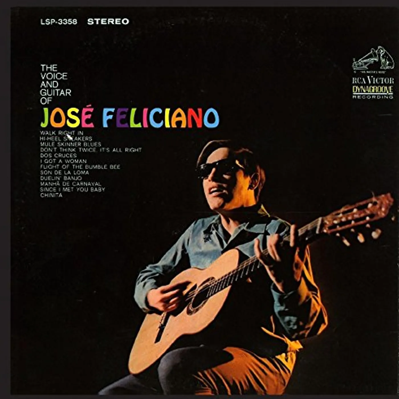 VOICE AND GUITAR OF José Feliciano CD