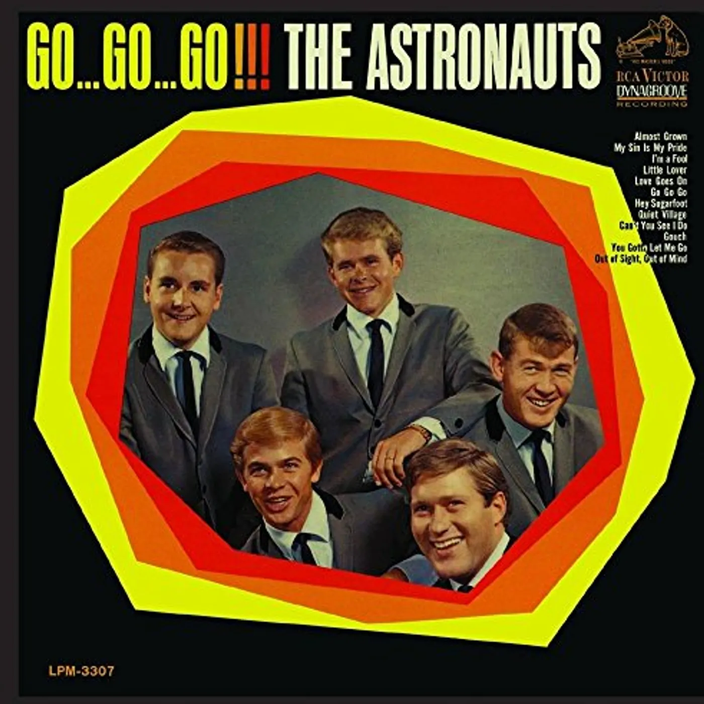 The Astronauts GO...GO...GO!! CD