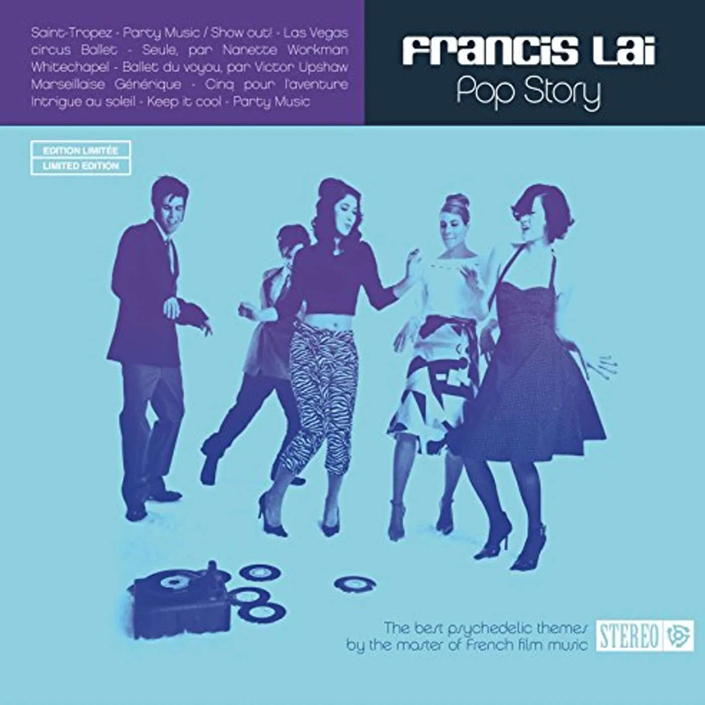 Francis Lai POP STORY / Original Soundtrack Vinyl Record