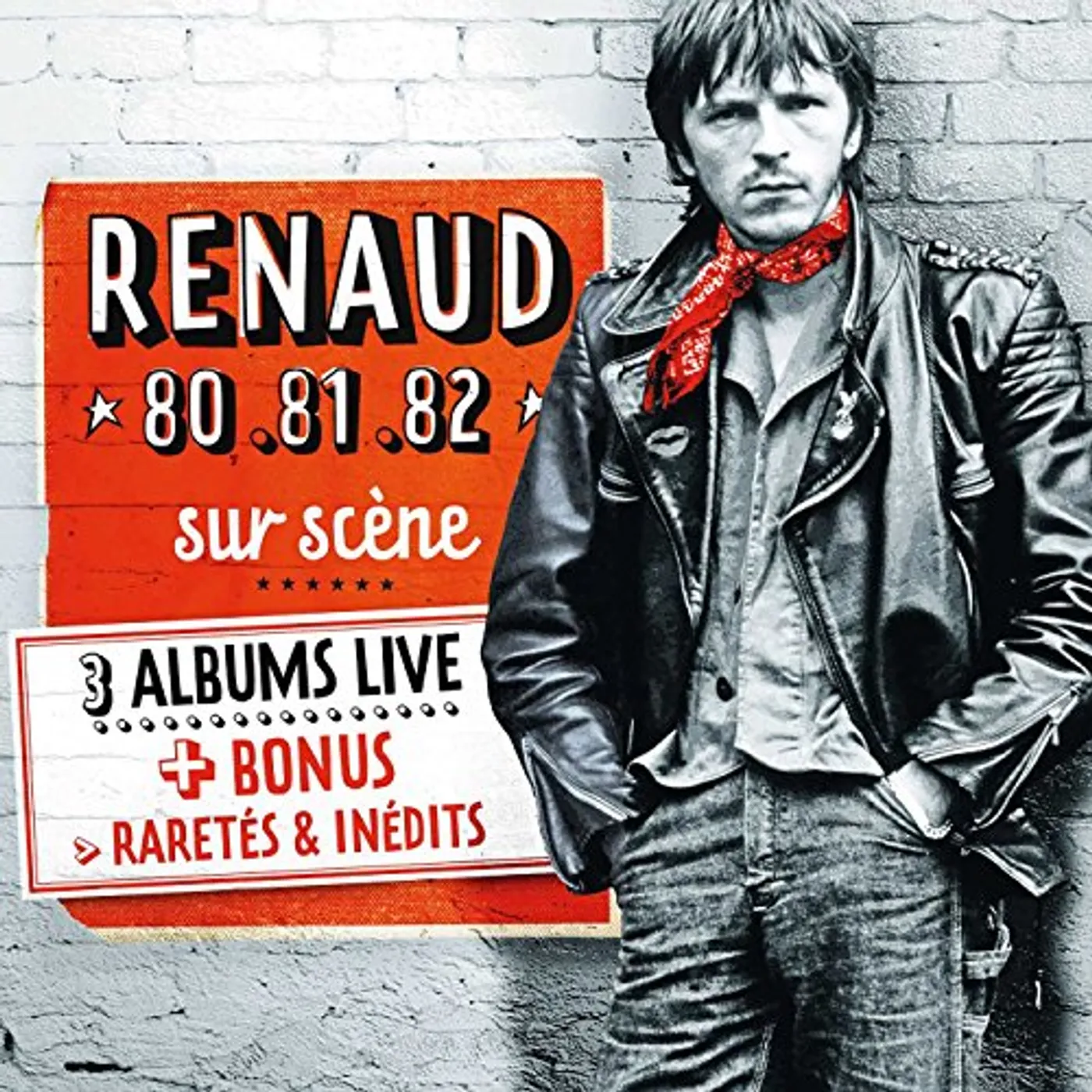 Renaud COFFRET 4 CDS LIVE CD
