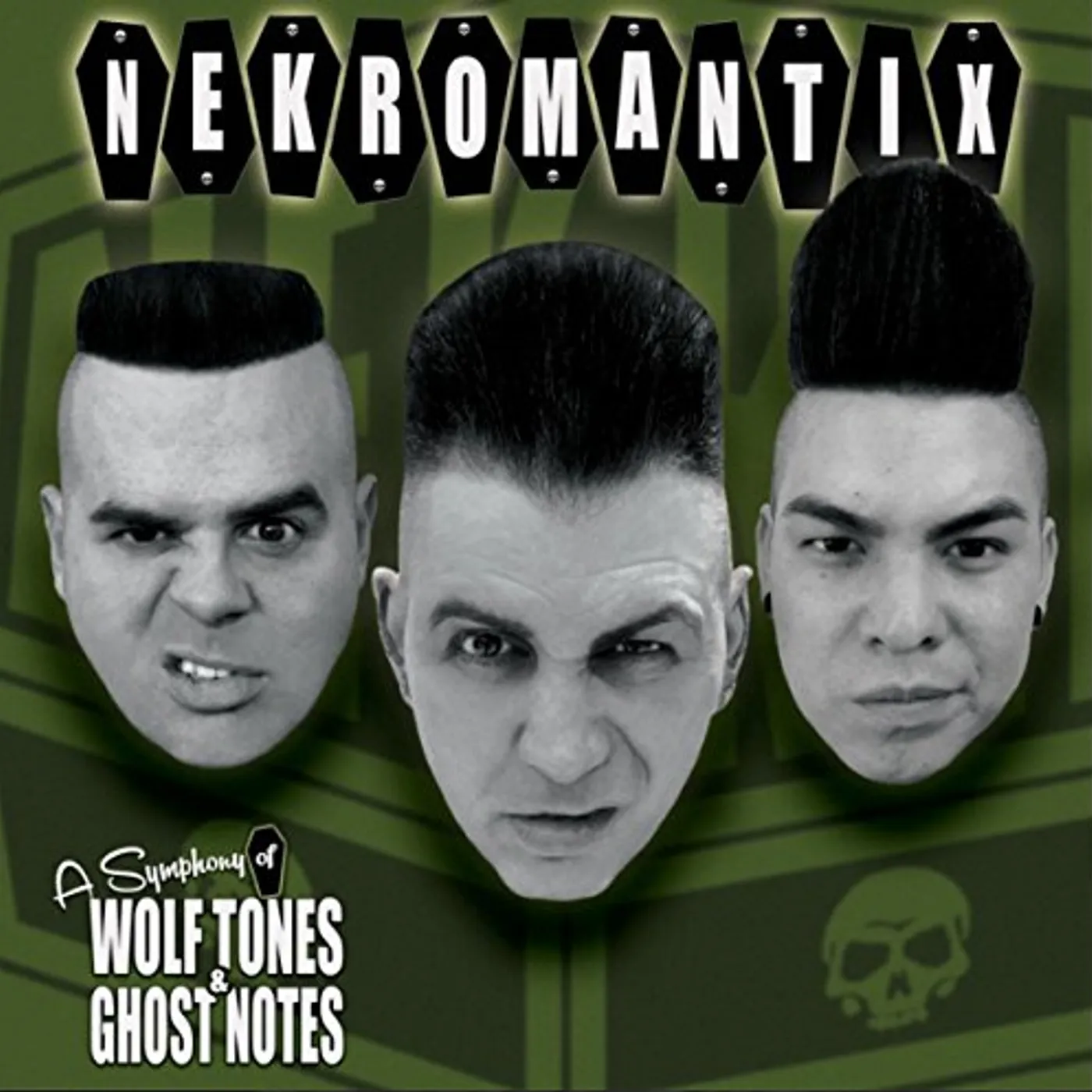 Nekromantix SYMPHONY OF WOLF TONES & GHOST NOTES Vinyl Record