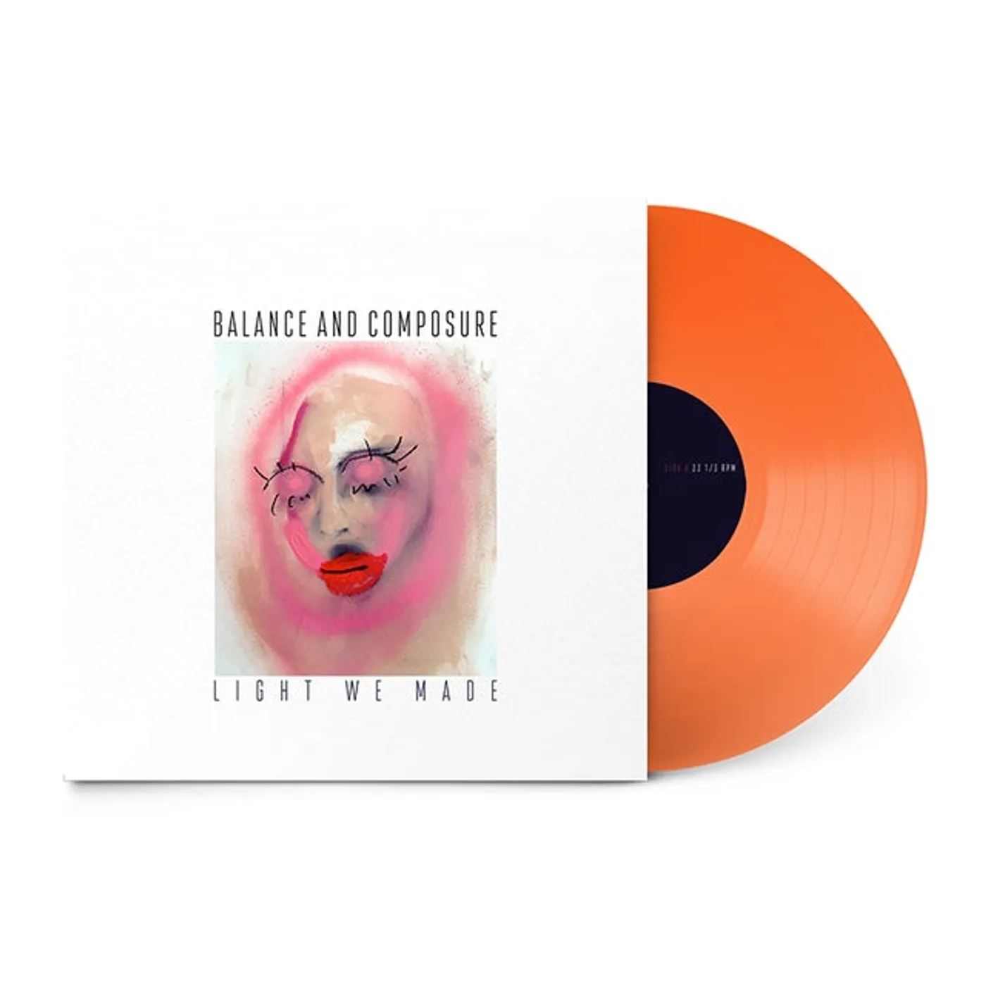 Balance And Composure LIGHT WE MADE (TRANSPARENT ORANGE VINYL) Vinyl Record
