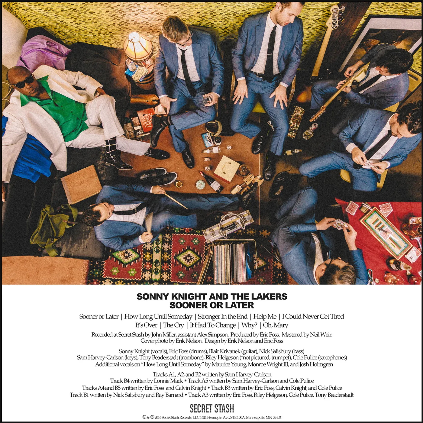 Sonny Knight & The Lakers SOONER OR LATER CD