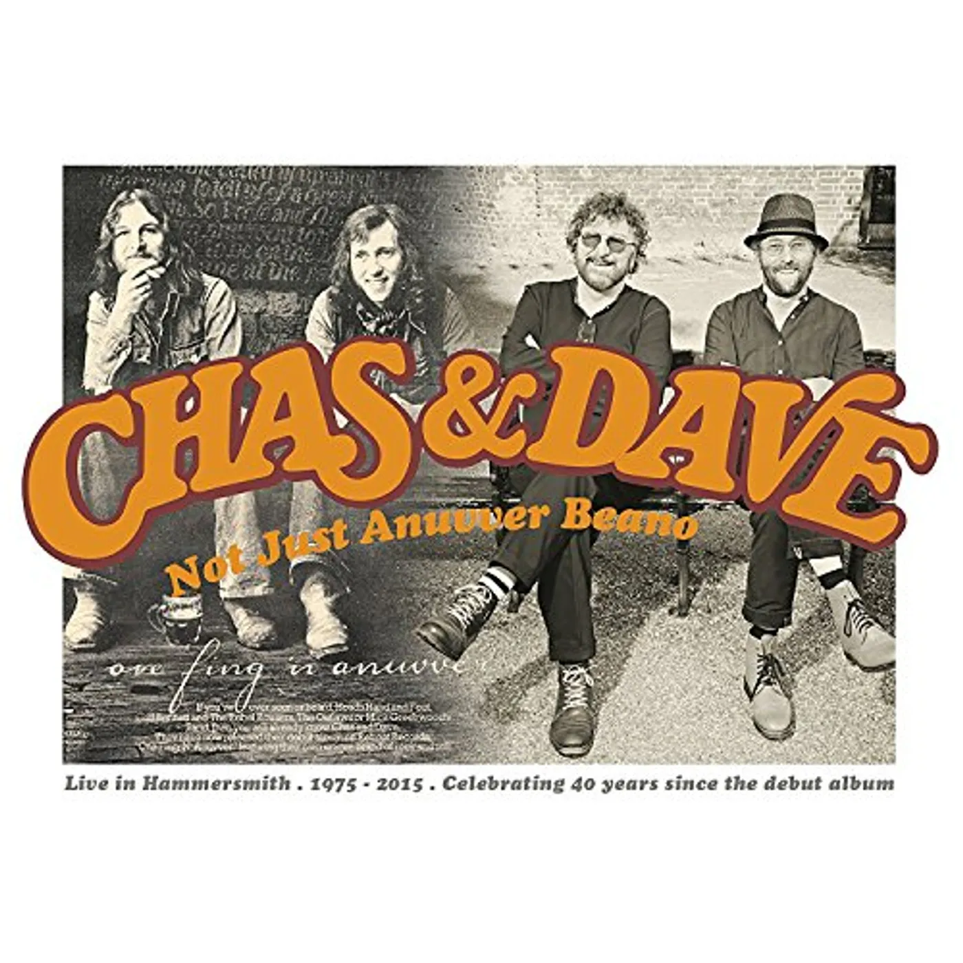 Chas & Dave NOT JUST ANUVVER BEANO (CD+DVD PAL/REGION 2) CD