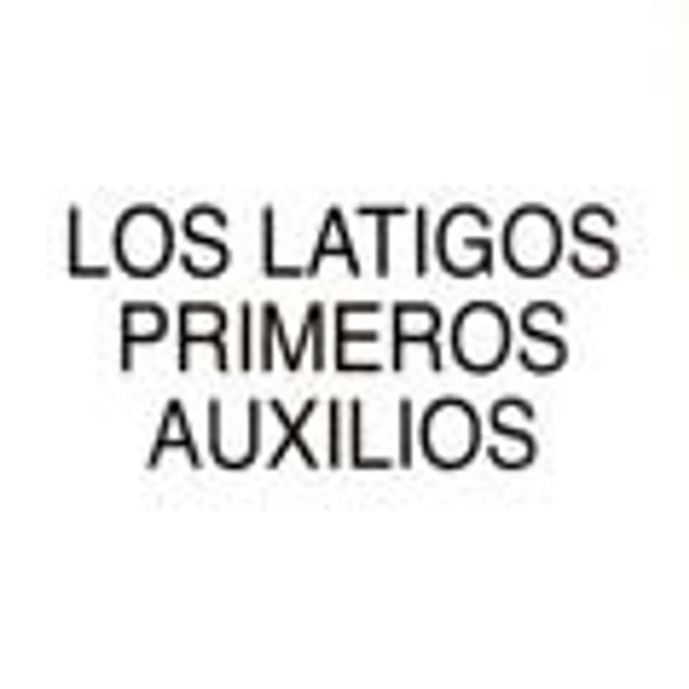 Los Látigos PRIMEROS AUXILIOS CD