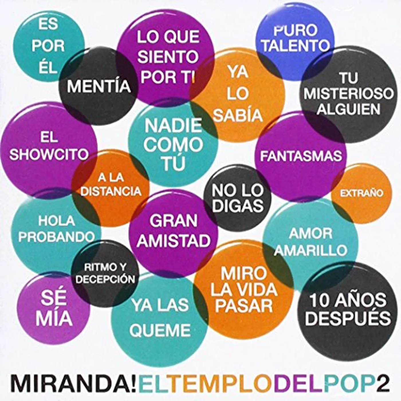 Miranda! EL TEMPLO DEL POP 2 CD