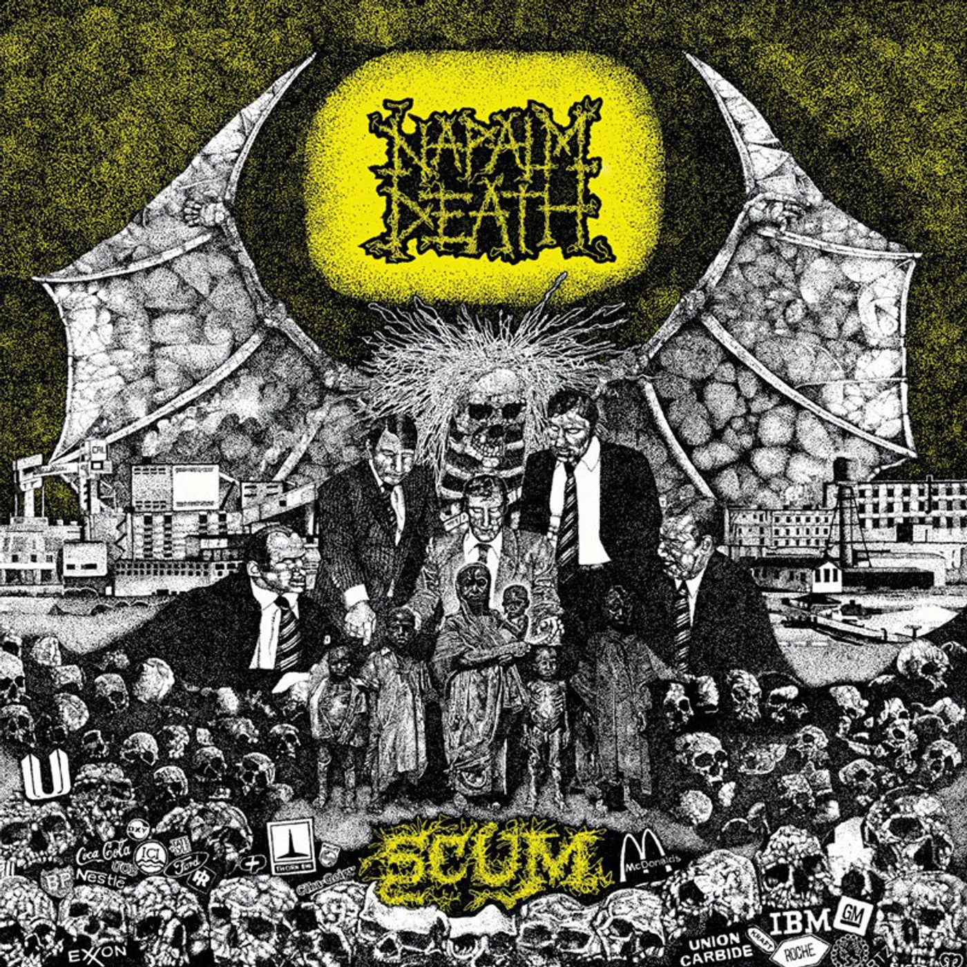 Napalm Death Scum Vinyl Record