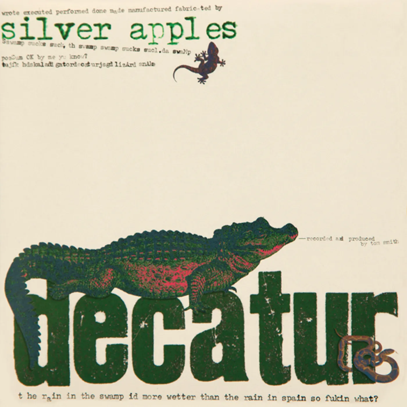 Silver Apples Decatur Vinyl Record