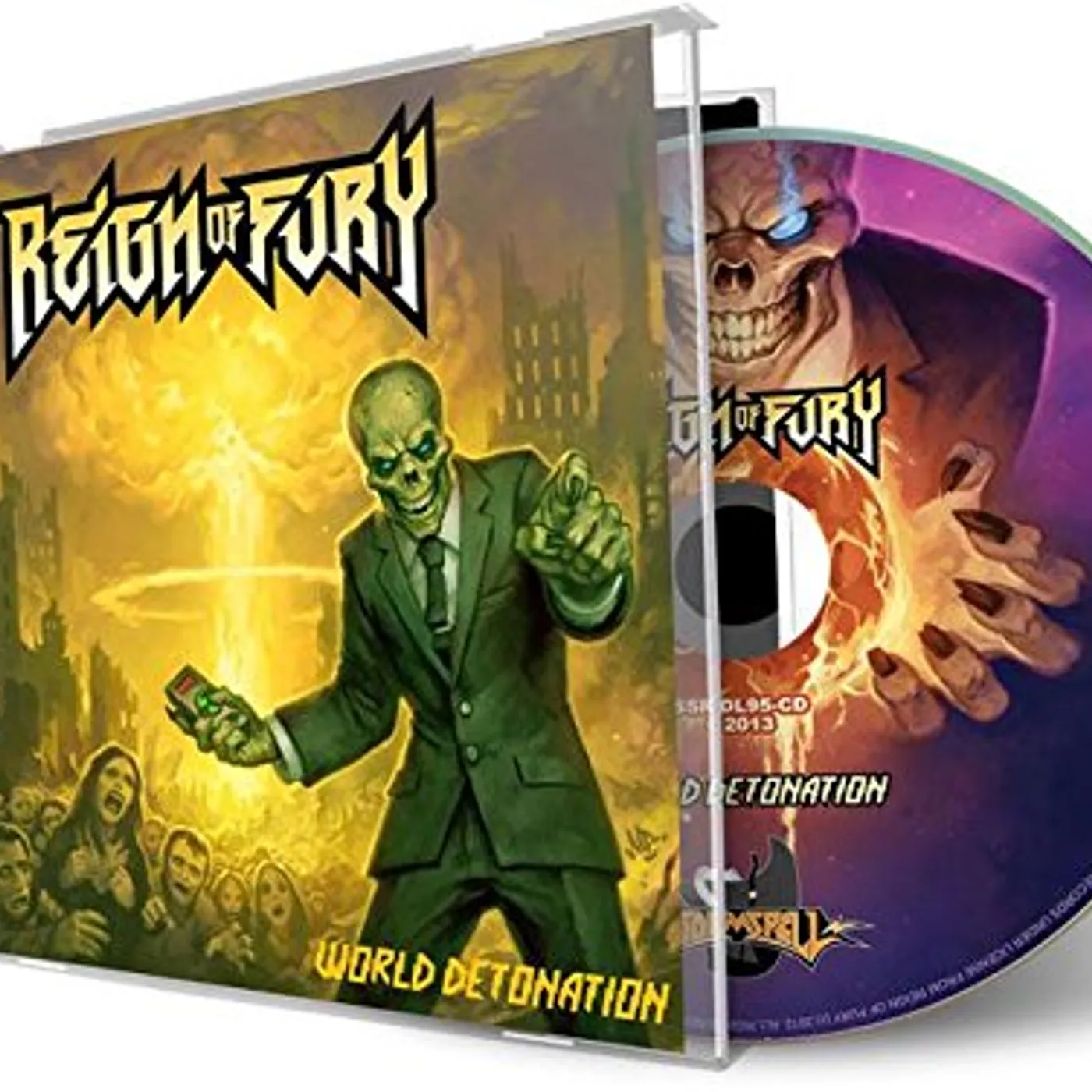 Reign of Fury WORLD DETONATION CD