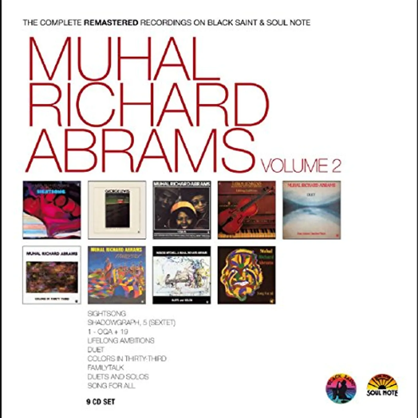 MUHAL RICHARD ABRAMS - COMP REMASTERED 2 CD