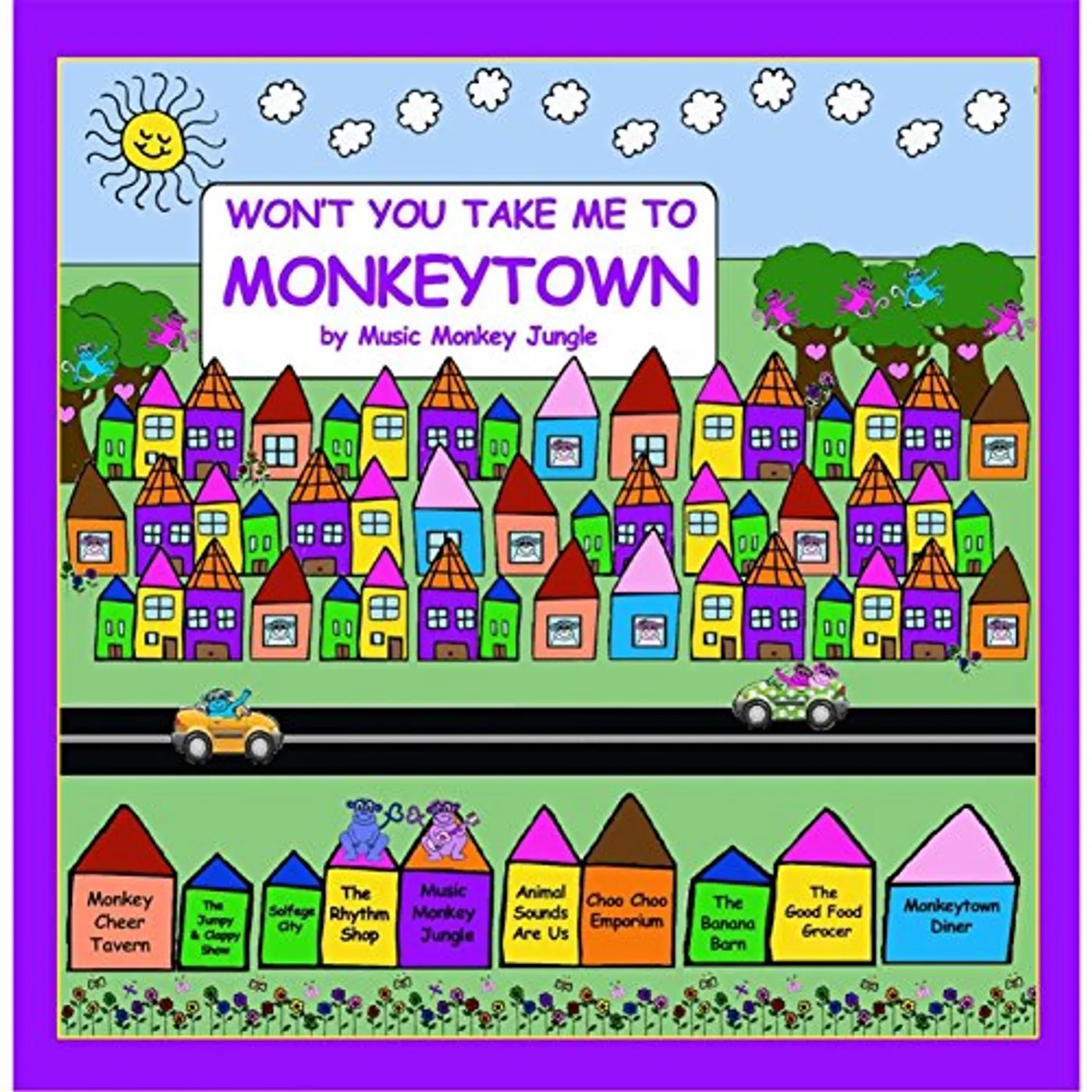 Music Monkey Jungle WON'T YOU TAKE ME TO MONKEYTOWN CD