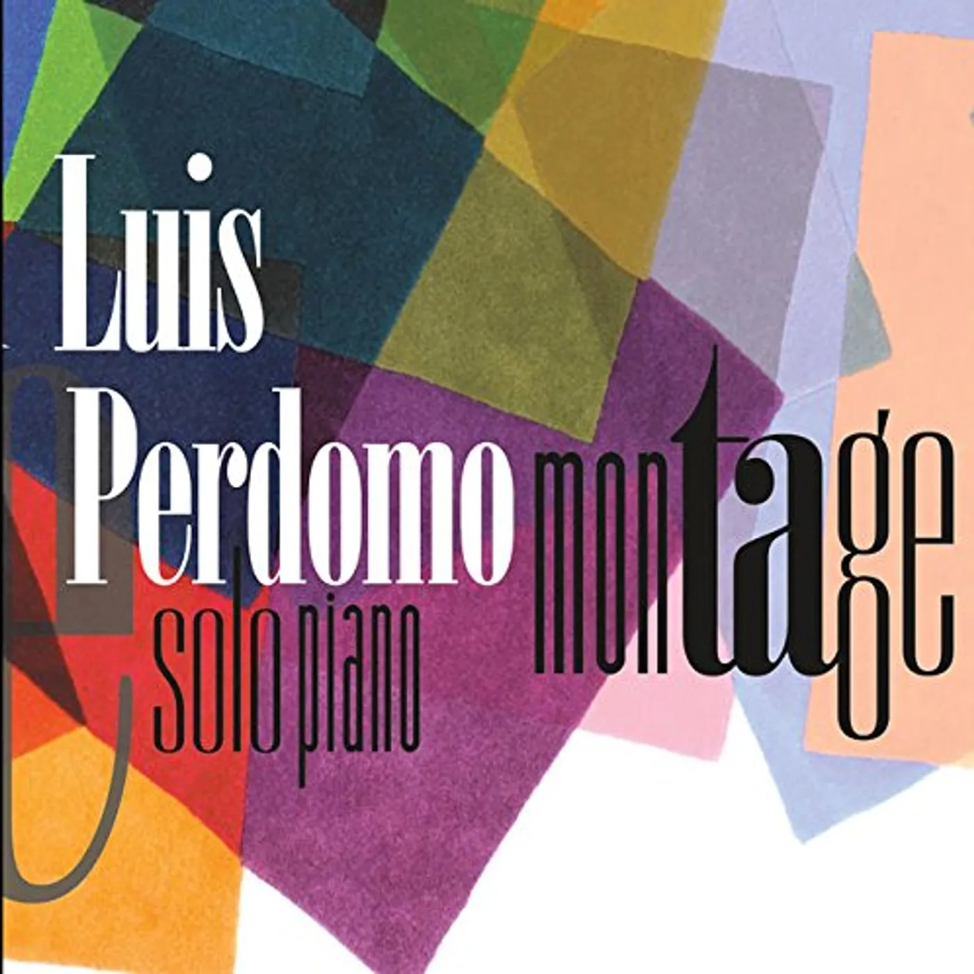 Luis Perdomo MONTAGE CD