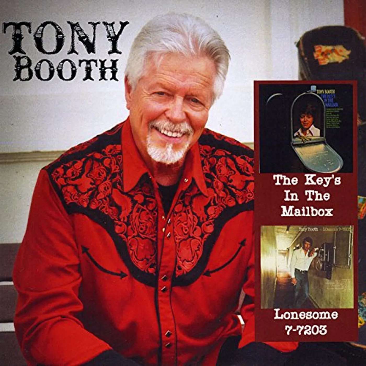 Tony Booth KEY'S IN THE MAILBOX / LONESOME 7-7203 CD